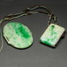 (lot of 2) Chinese Jadeite carvings
