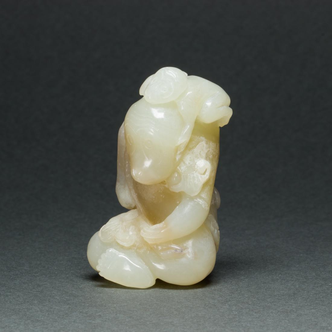 Chinese jade monkey carving (1 of 1)