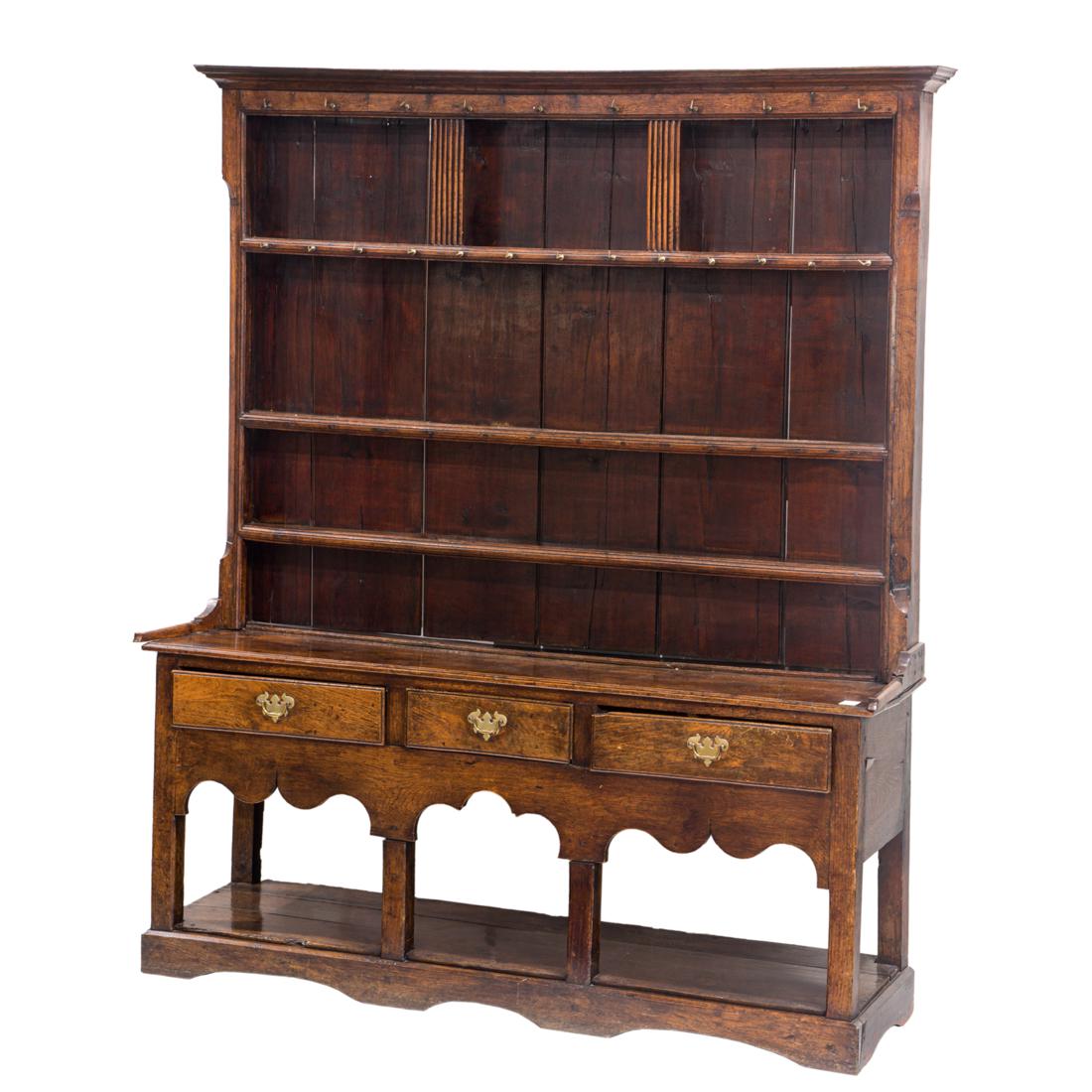 A Welsh Step Back Cupboard (1 of 3)