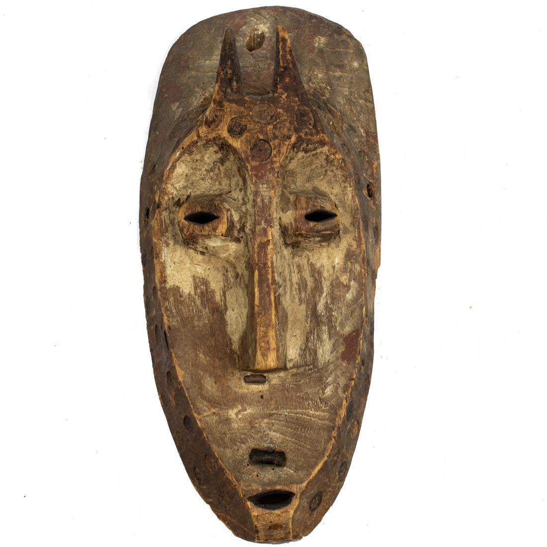 A Lega mask with small horns (1 of 2)