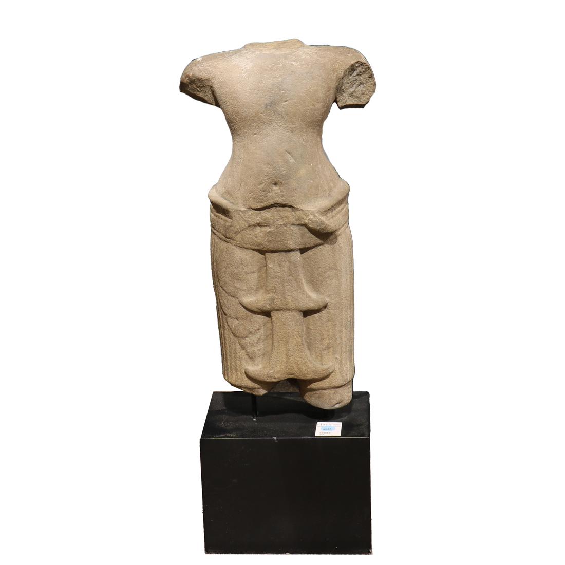 Khmer stone torso (1 of 2)