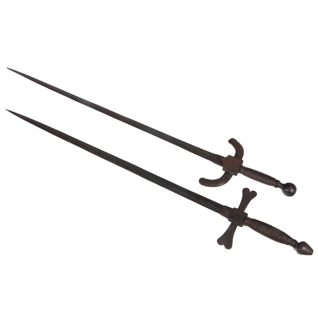 Two European long swords (1 of 2)
