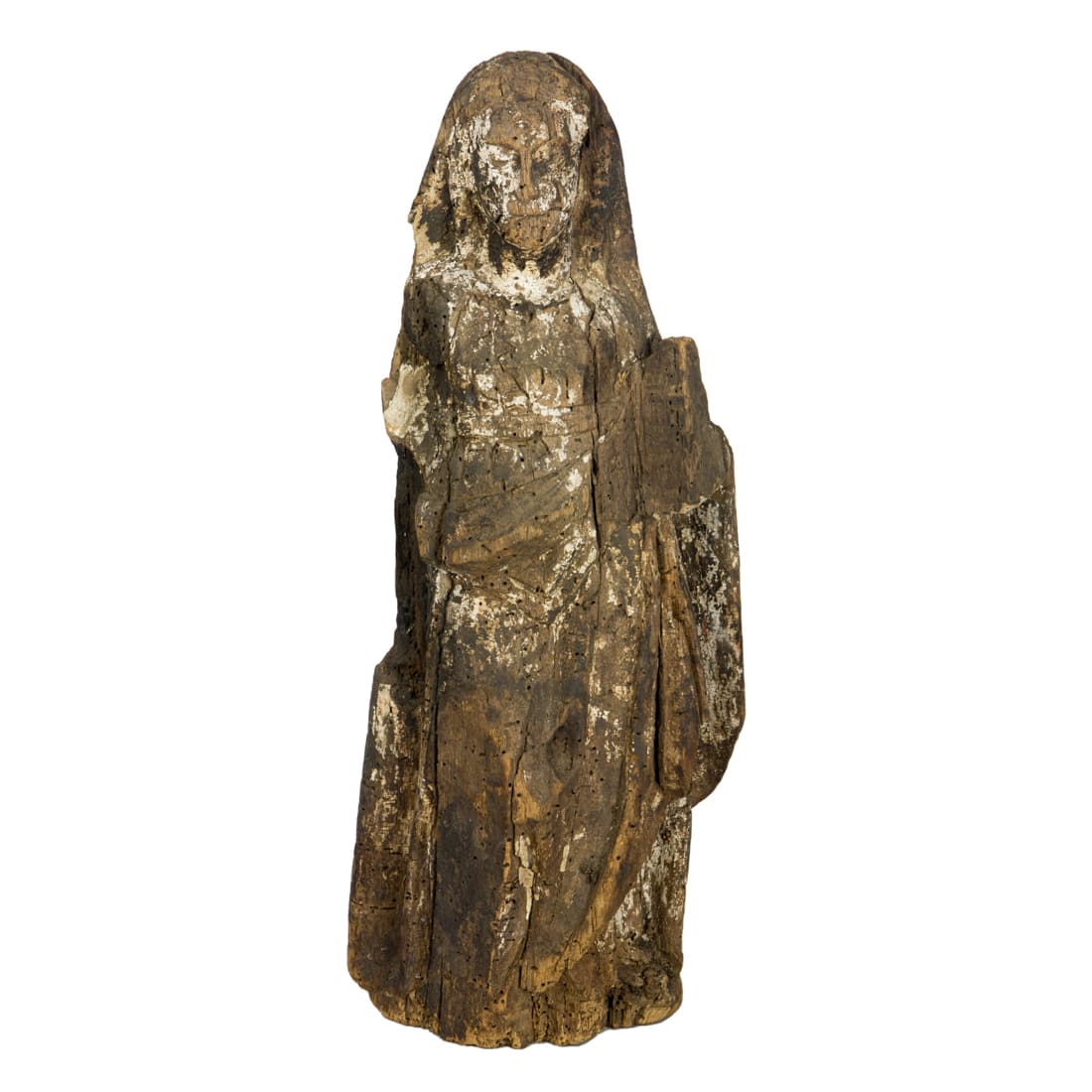 Spanish Colonial santos figure (1 of 2)