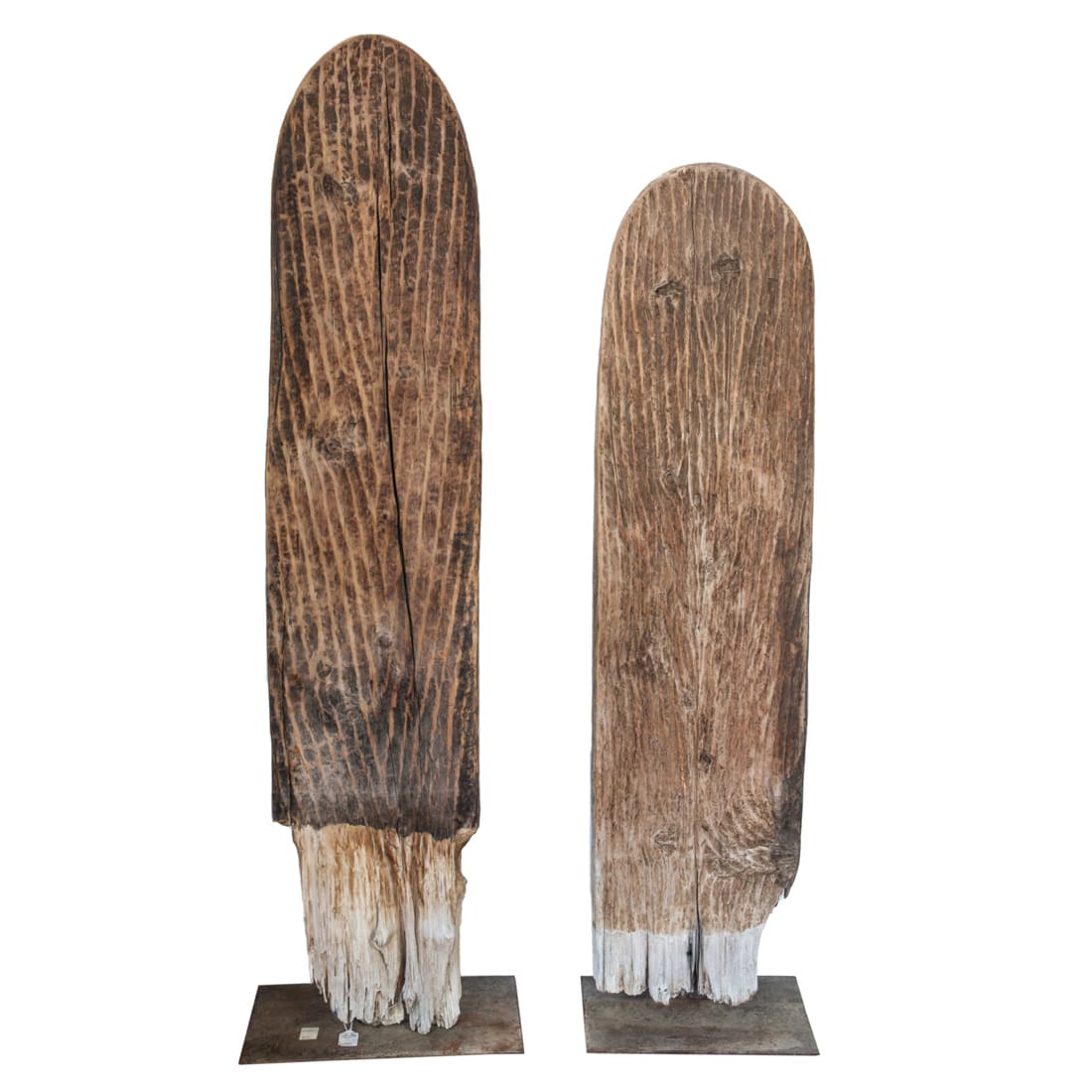 Two Indonesian slotted markers/boards (1 of 2)