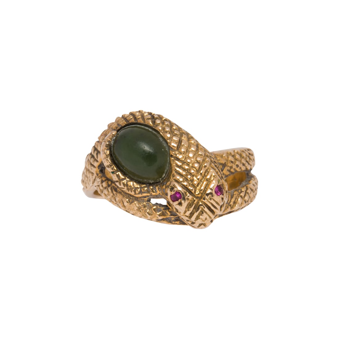 A gem-set and 14k gold ring (1 of 2)