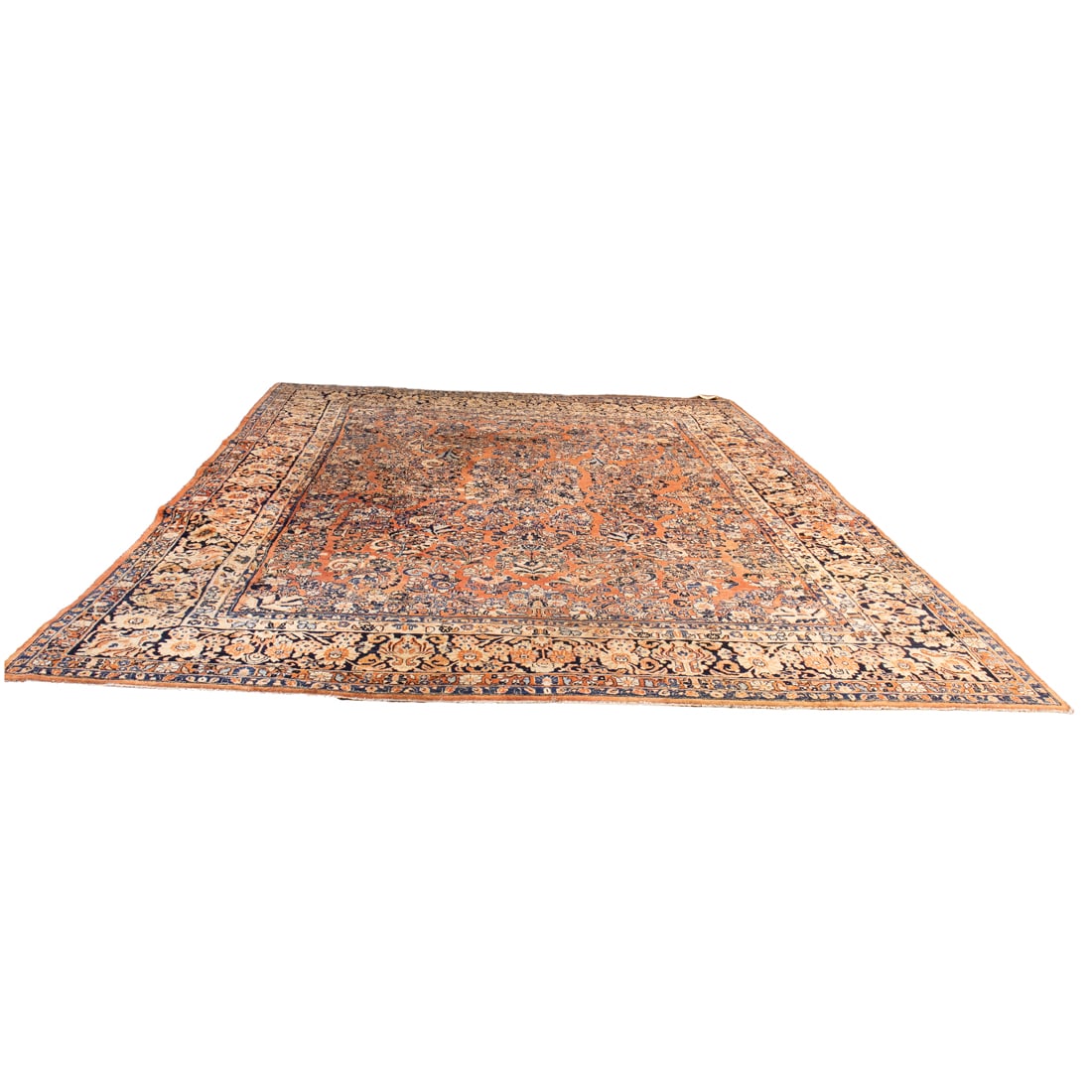 A semi antique Persian Sarouk carpet (1 of 4)