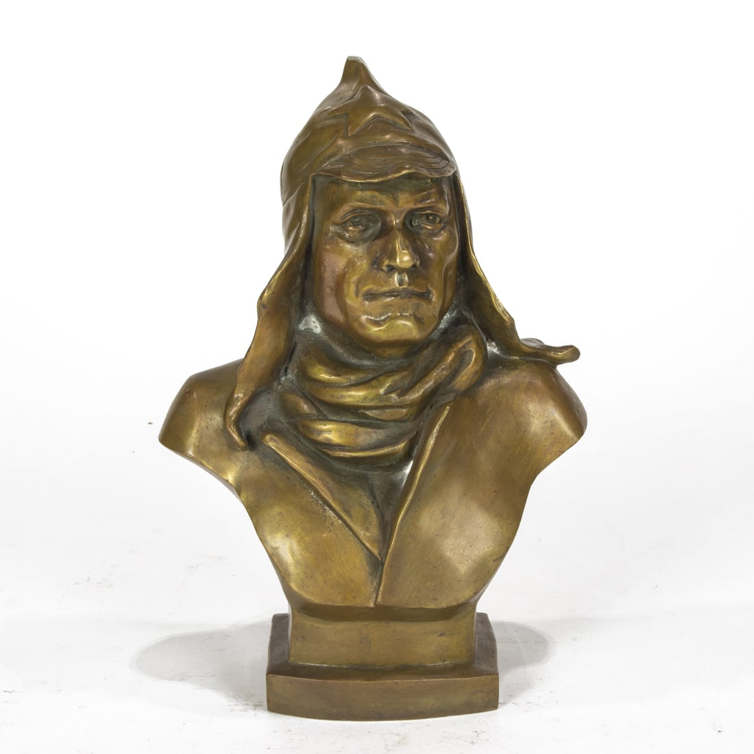 A Chinese bronze sculpture of Pavel Korchagin (1 of 6)