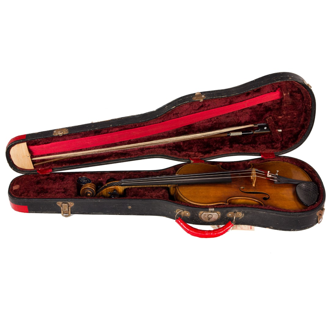 A labelled Friedrich August Heberlein violin (1 of 7)