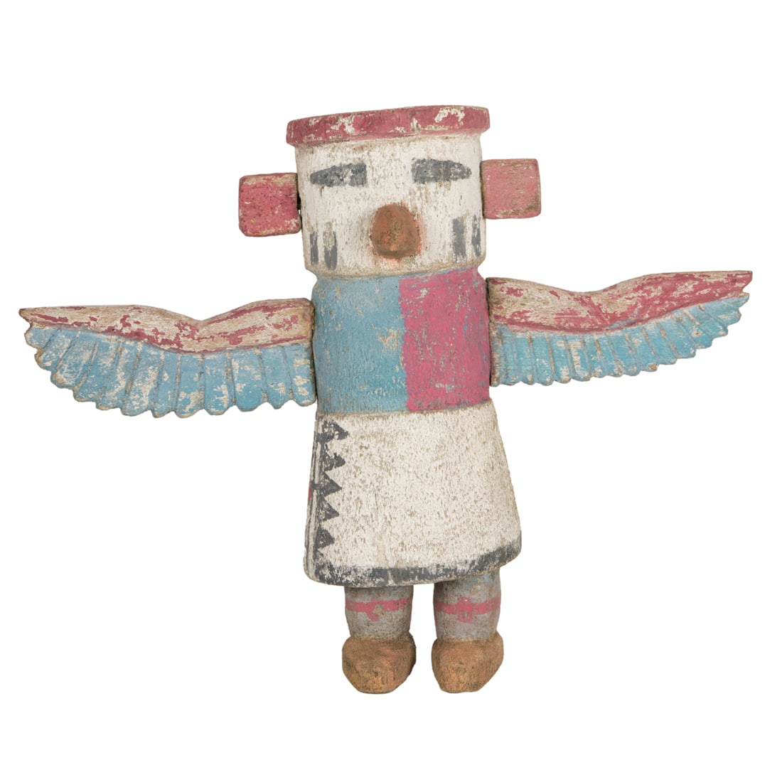 A fine Hopi dancer Kachina with outstretched arms (1 of 6)