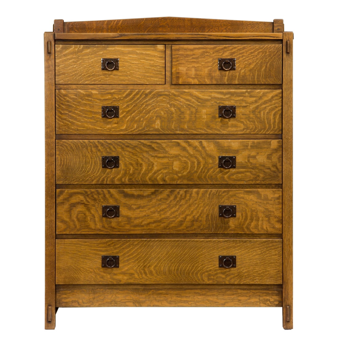 An Arts and Crafts style chest by Warren Hile Studios (1 of 5)
