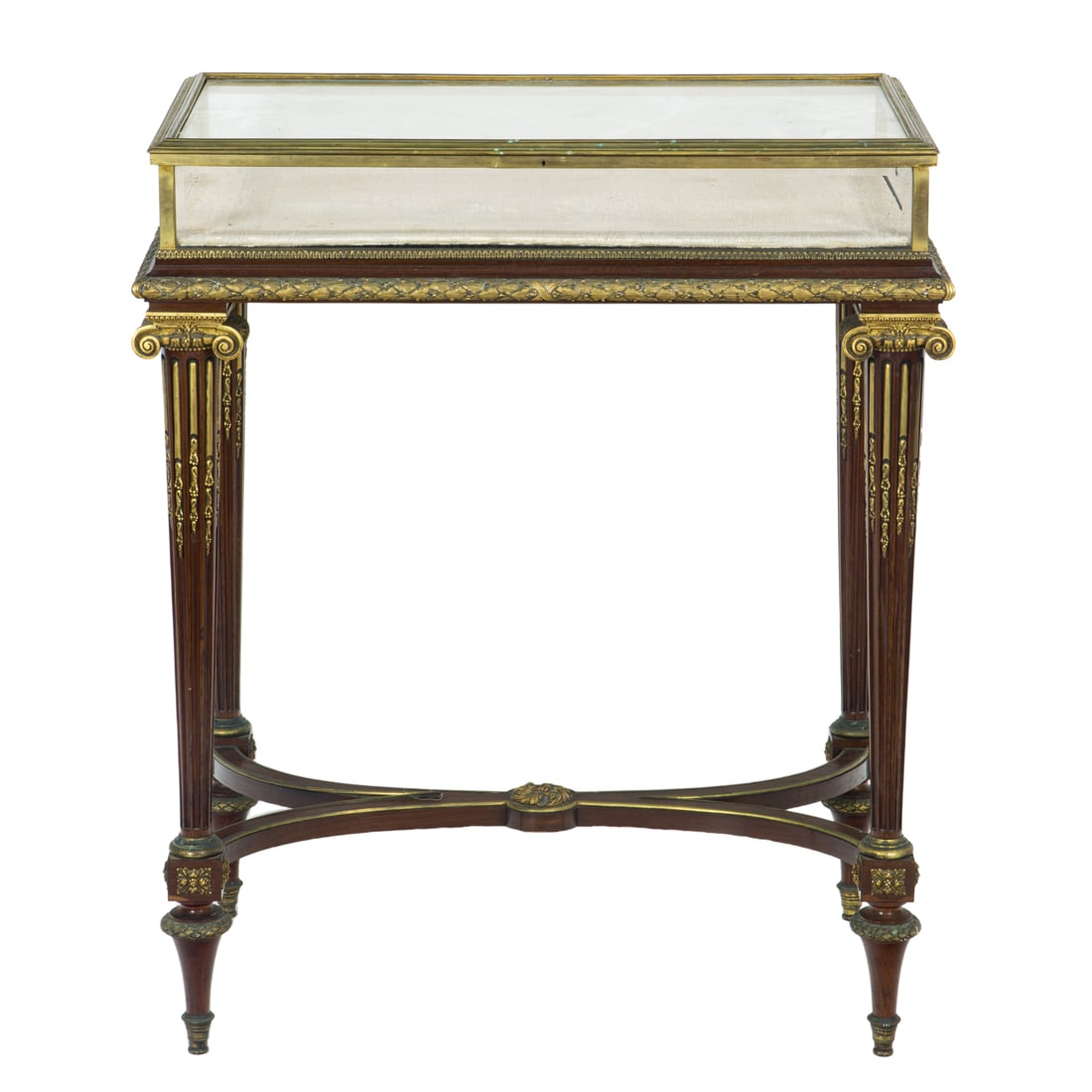 A Louis XVI style bronze mounted table vitrine circa 1860 (1 of 4)