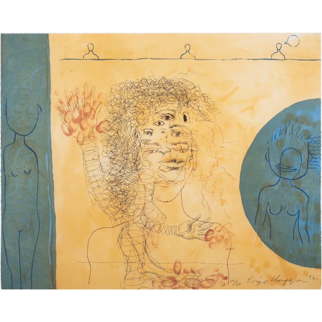 Print, Enrique Chagoya (1 of 4)