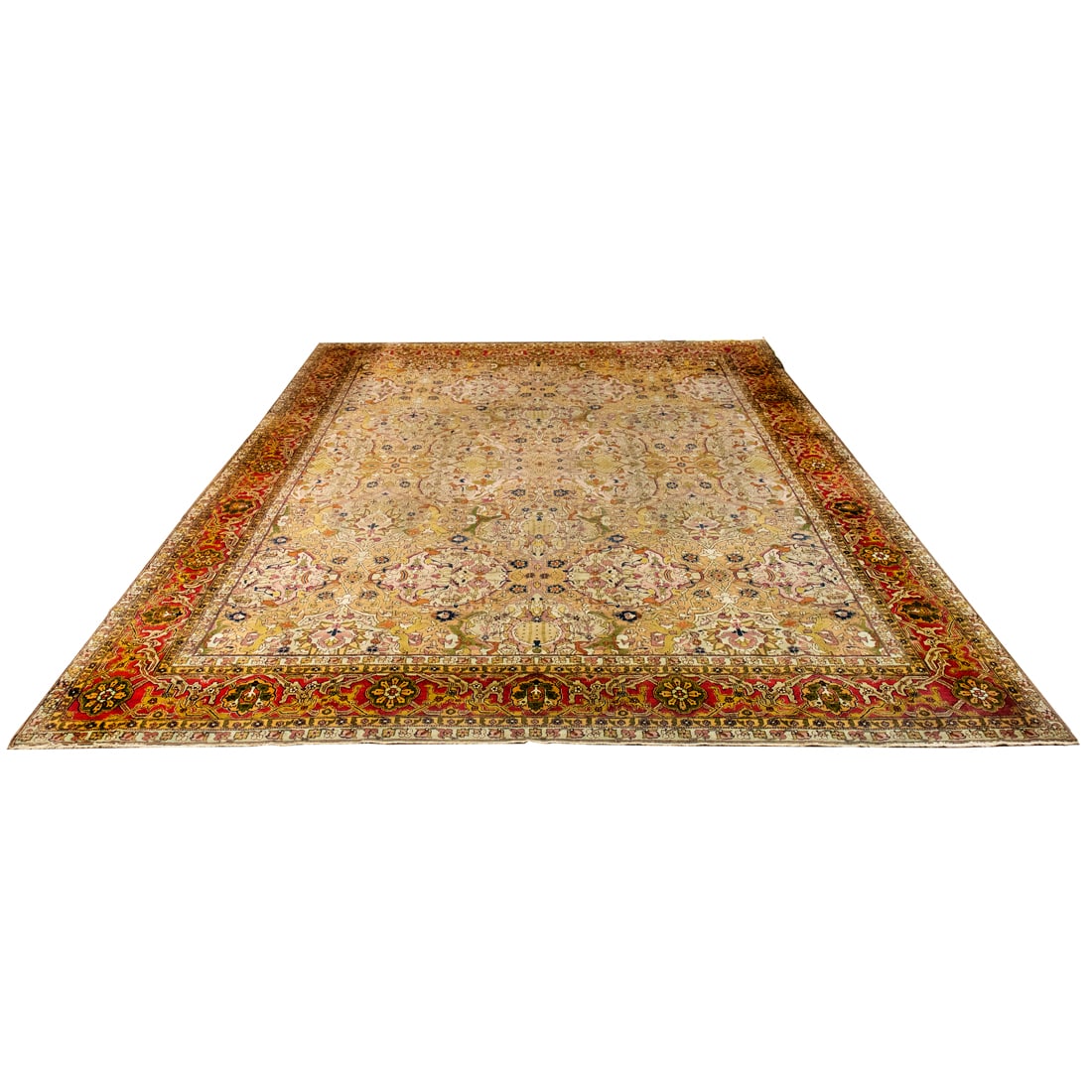 An antique Indian Lahore carpet (1 of 3)