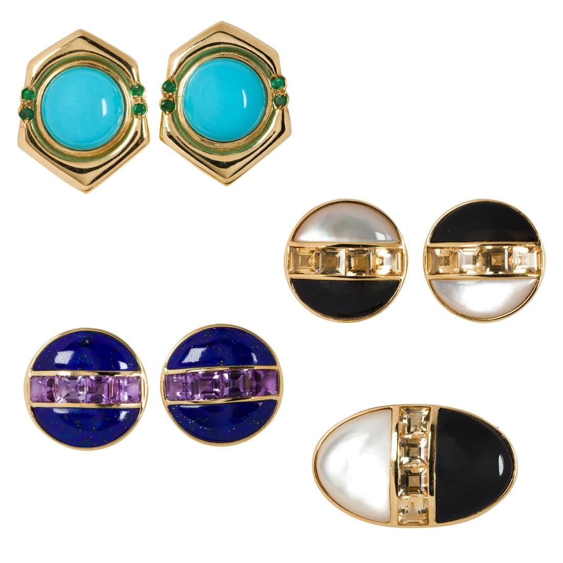 A group of gem-set and 18k gold jewelry, Ilaro (1 of 1)