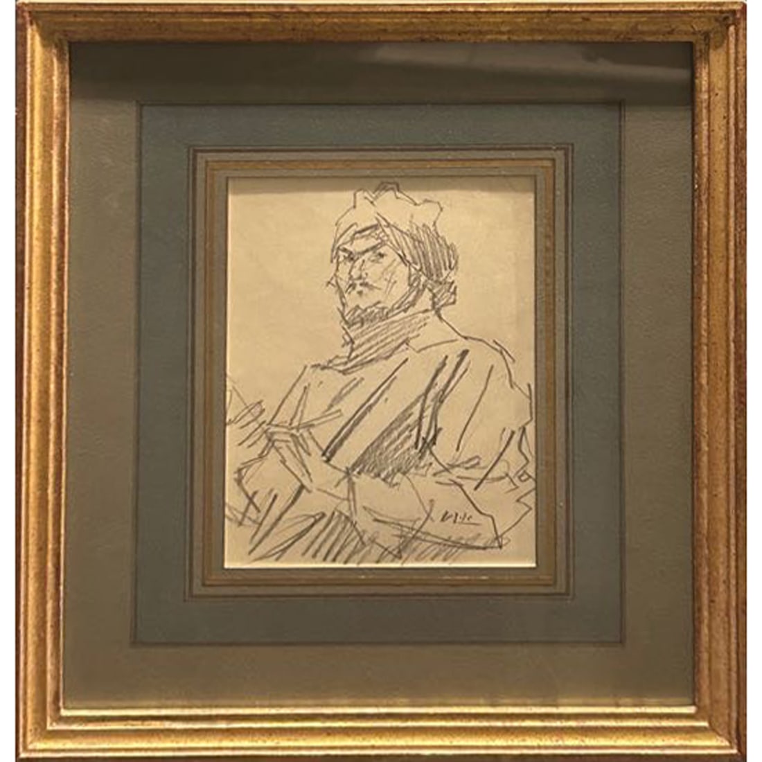 Work on paper, American School (20th century) (1 of 1)