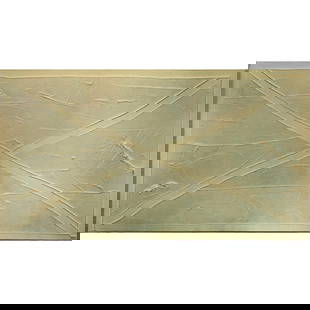 Painting, Wade Hoefer: Wade Hoefer (American, 1951-2020), Untitled Abstraction, mixed media on canvas, unsigned, canvas (unframed): 66"h x 120"w