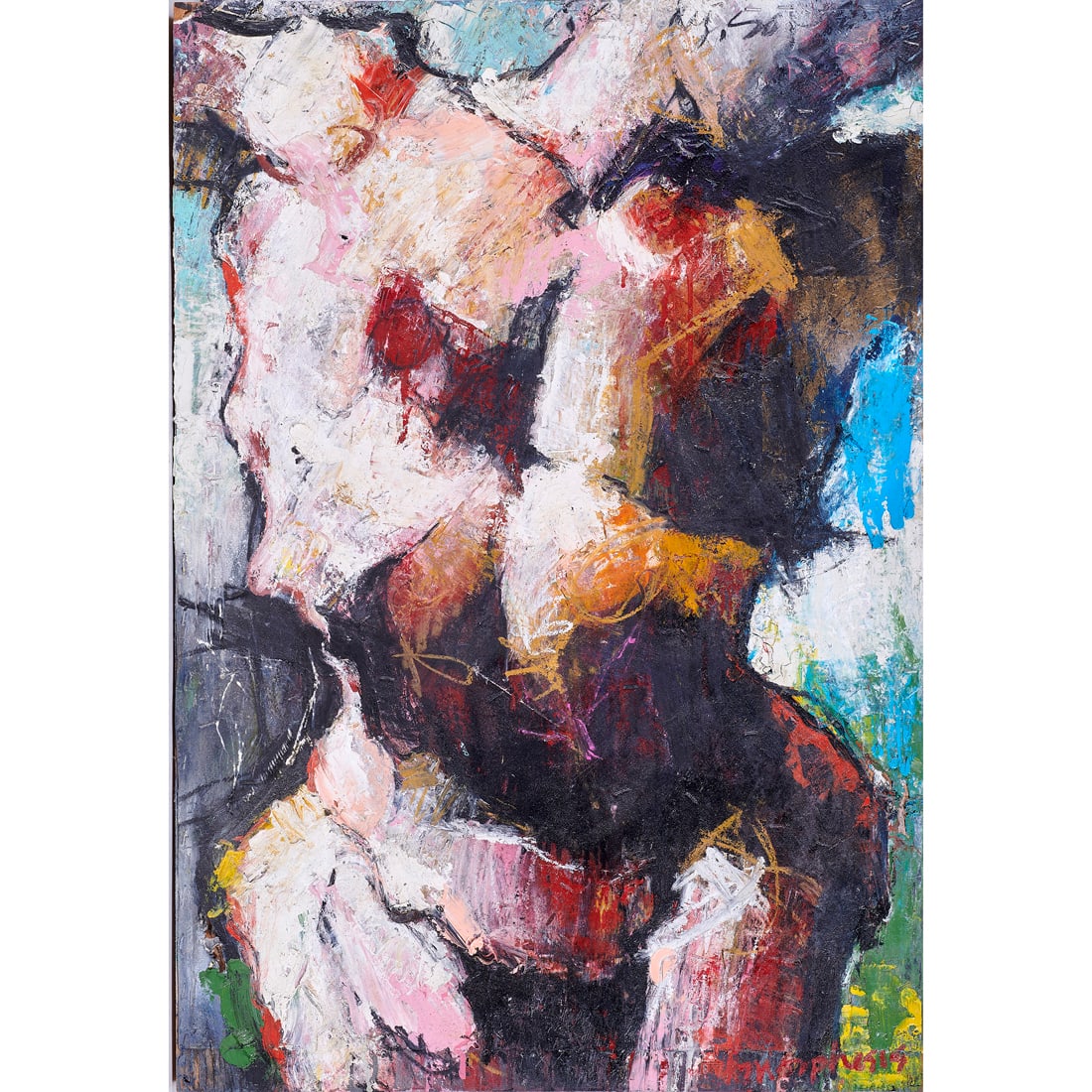 Painting, James (Jim) Morphesis (1 of 3)