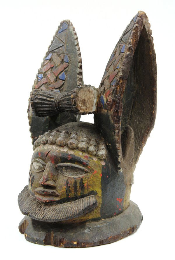 Rabbit mask, Yoruba, Nigeria (1 of 7)