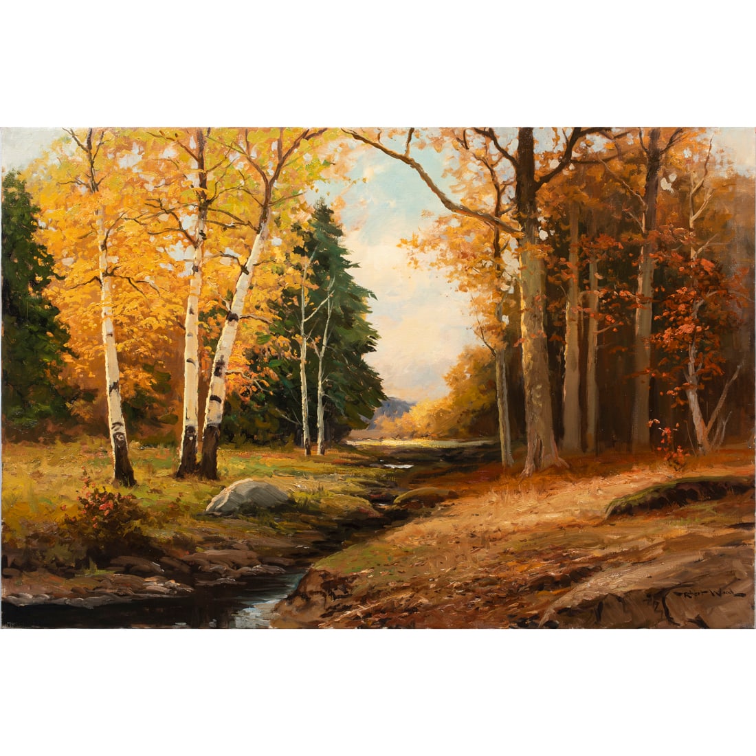 Painting, Robert Wood (1 of 4)