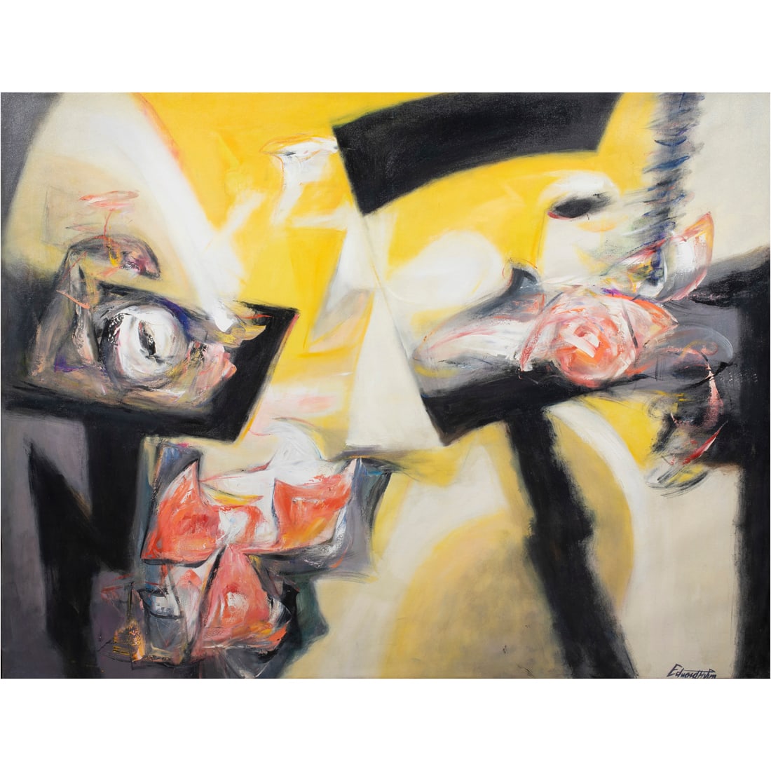 Painting, Manner of Emerson Woelffer (1 of 4)