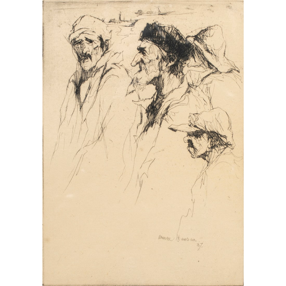 Print, Armin Carl Hansen (1 of 6)