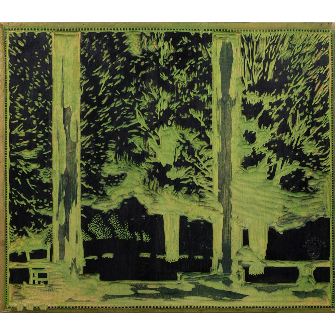 Woodblock, Gustave Baumann (1 of 3)