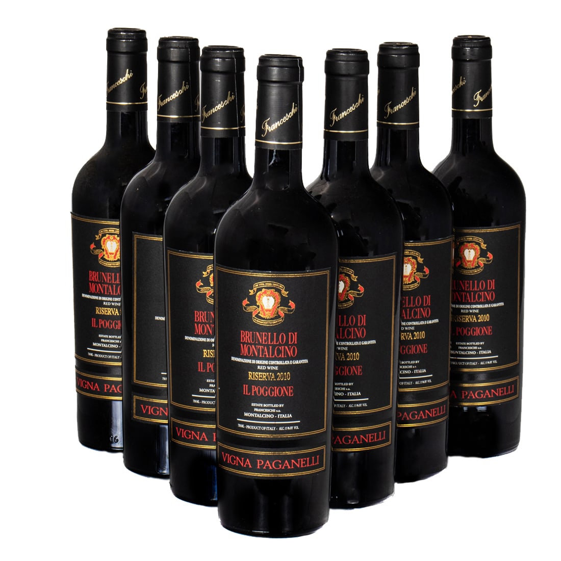 2010 Il Poggione Vigna Paganelli: 7 bottles (750 ml), 2010 Il Poggione "Vigna Paganelli" Brunello di Montalcino - Tuscany (Red)