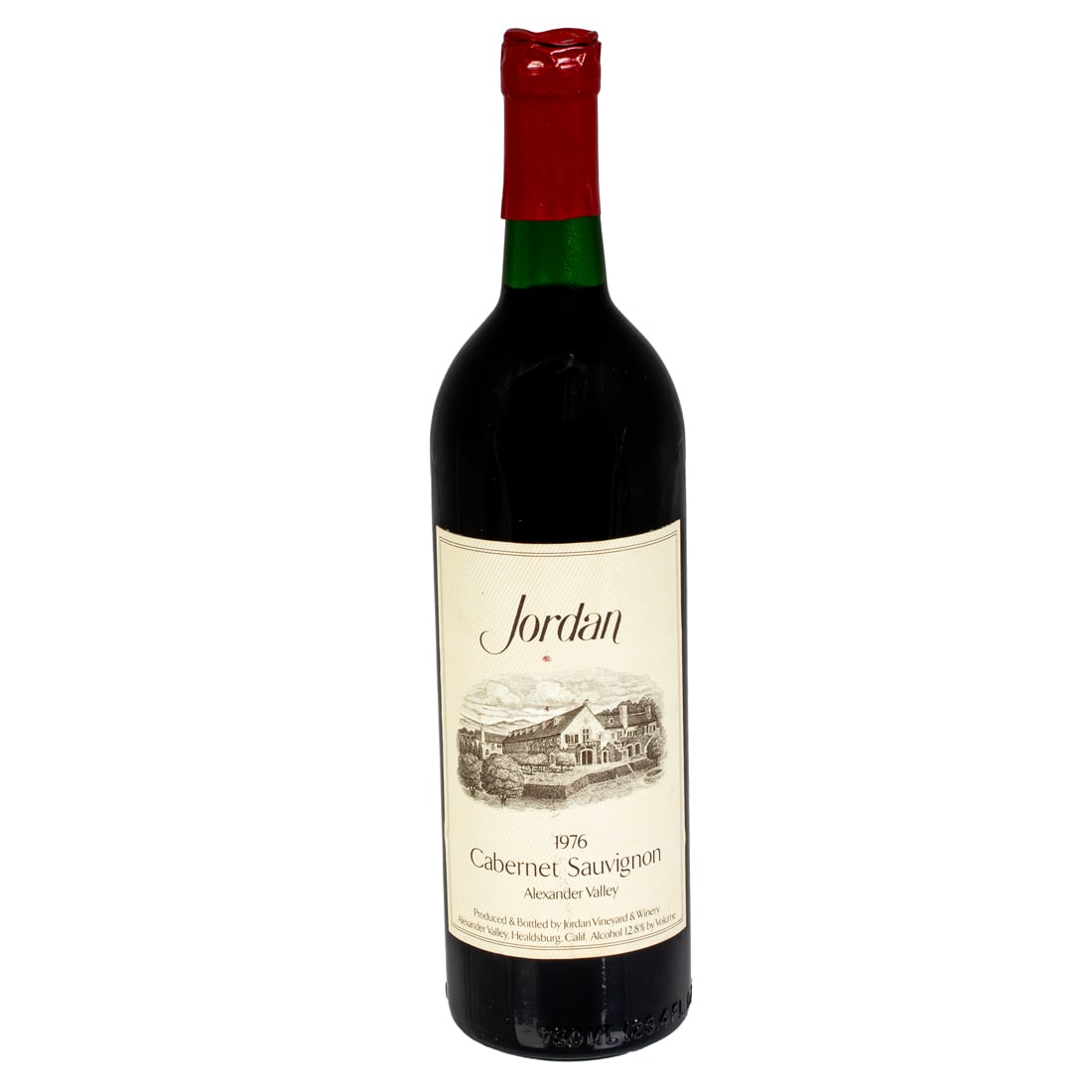 1976 Jordan Cabernet Sauvignon: 1 bottle (750 ml), 1976 Jordan Cabernet Sauvignon (Alexander Valley, CA)