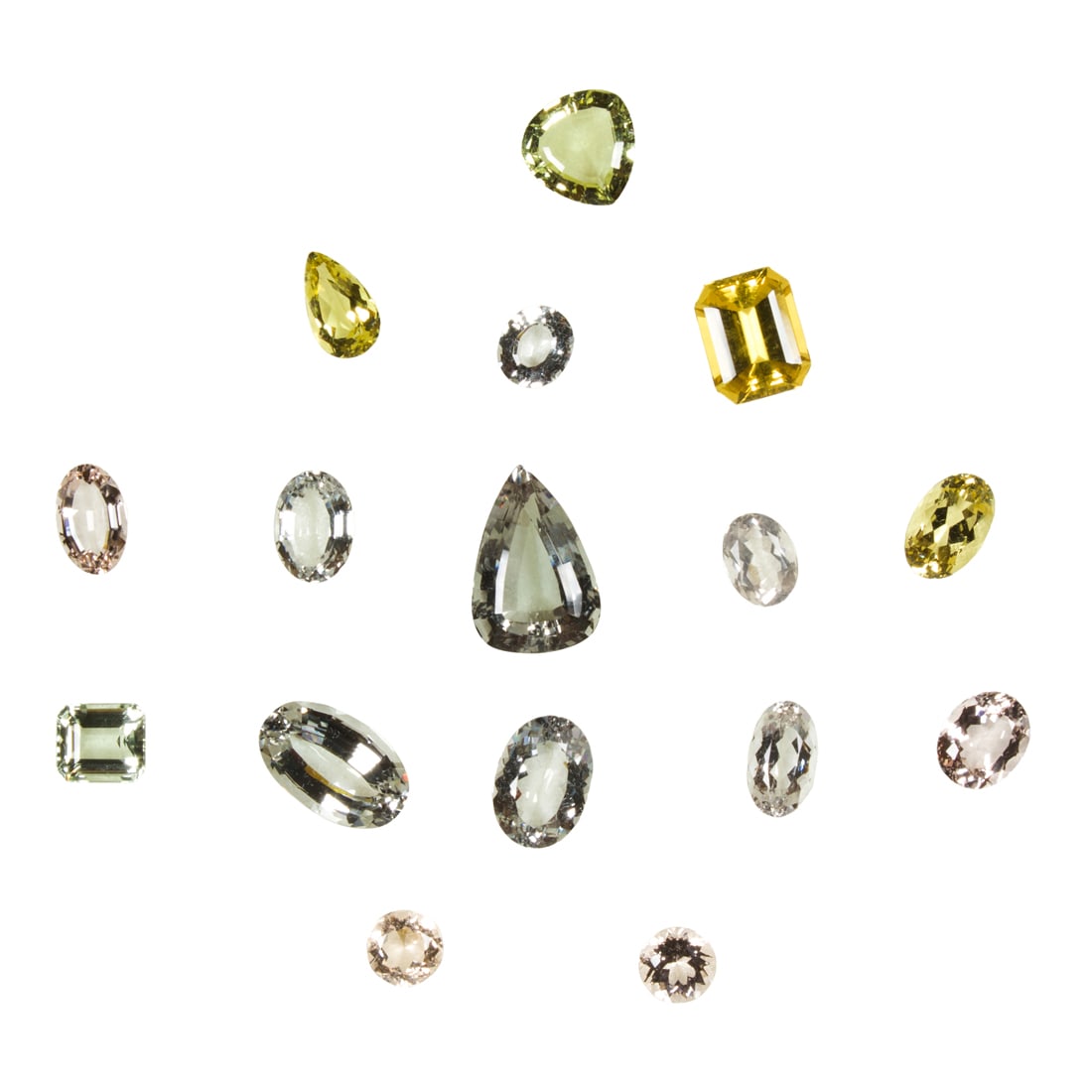 A group of unmounted beryls (1 of 1)