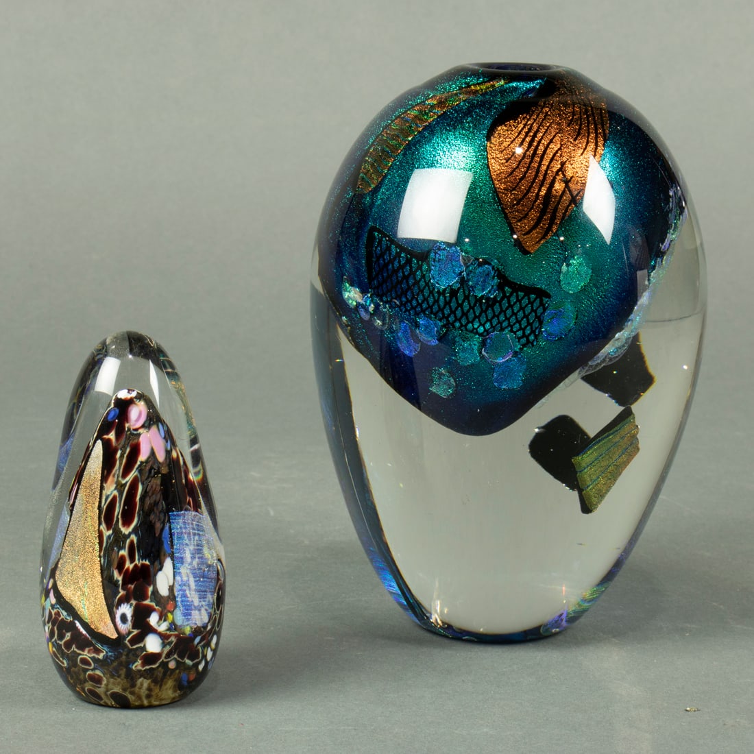 A Jan-Erik Ritzman glass vase and two others (1 of 2)