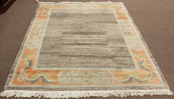 Moderne carpet: Nepalese Moderne style carpet, 5'8'' x 7'9''