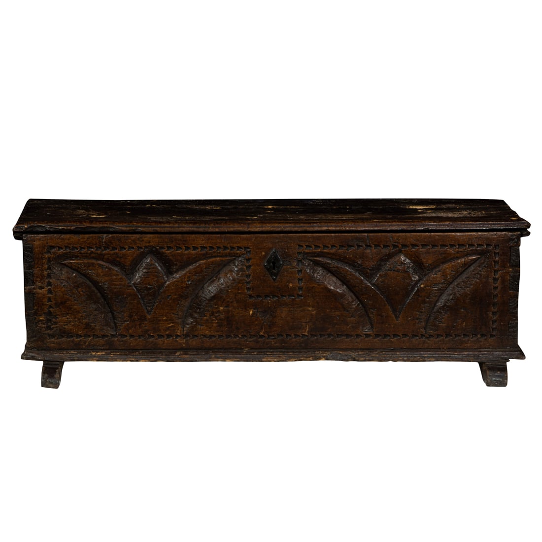 A French primitive coffer circa 1700 (1 of 7)