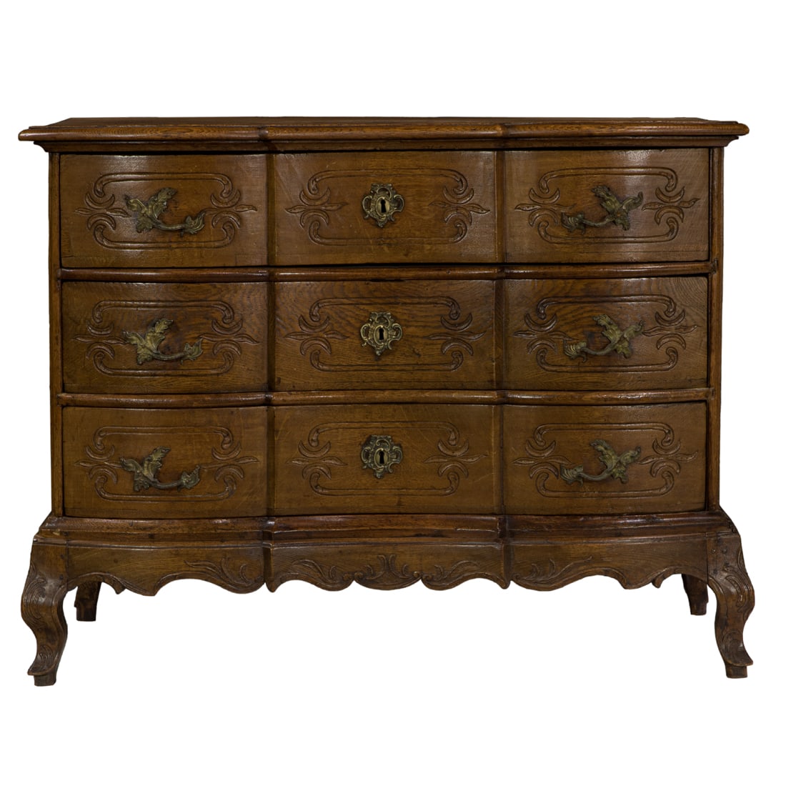 An Italian marquetry decorated commode circa 1760 (1 of 6)