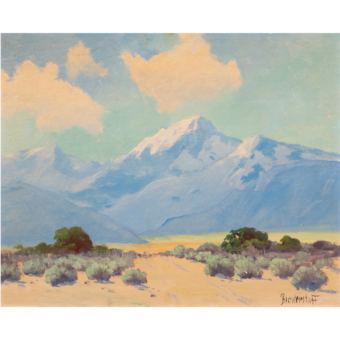 Painting, George Sanders Bickerstaff (1 of 4)