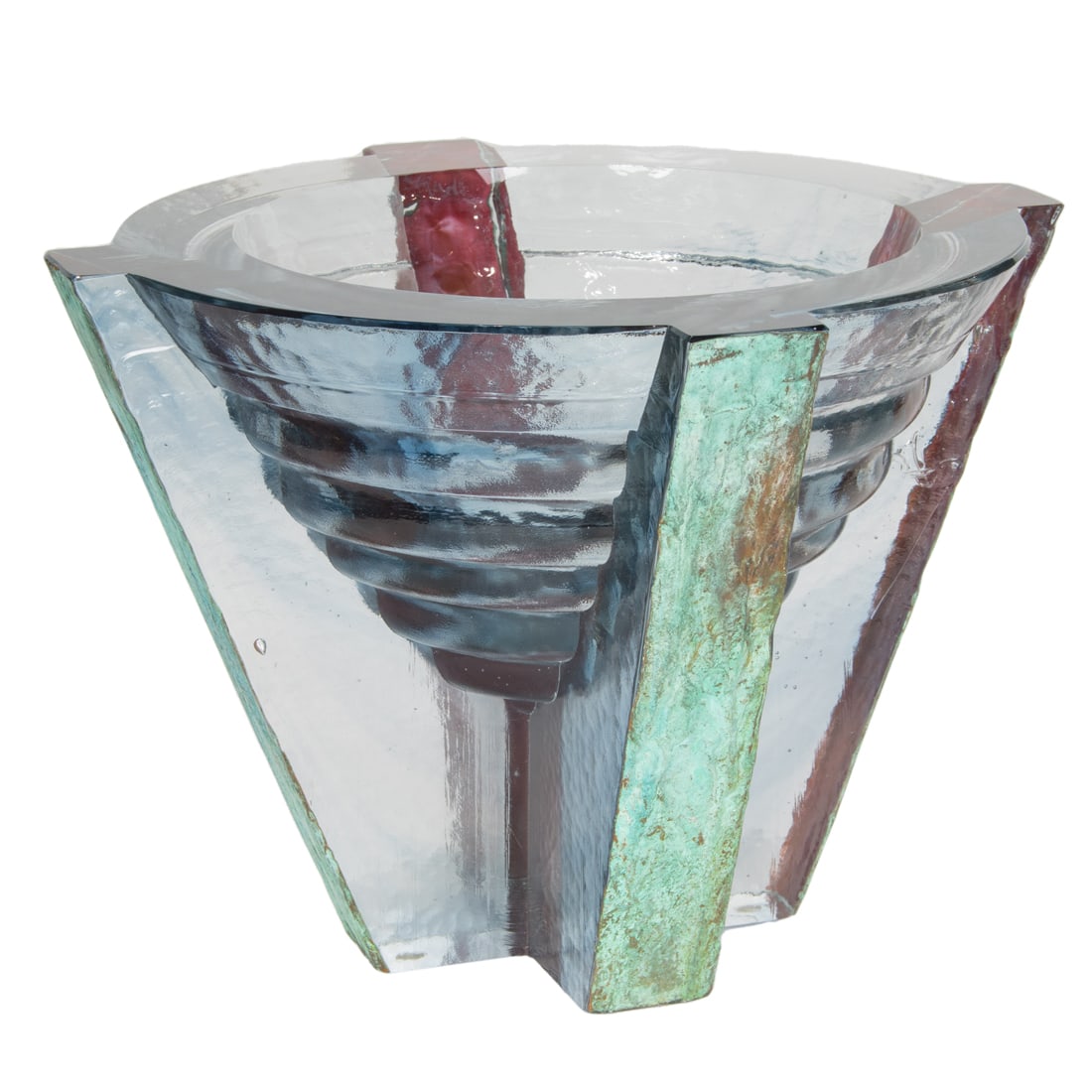 A John Lewis glass bowl: Beehive Vessel (1 of 4)