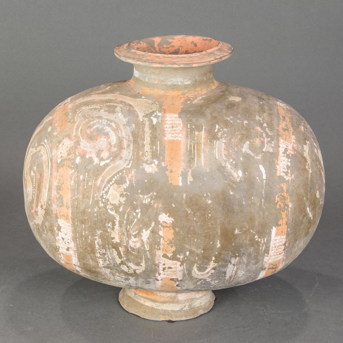 Chinese painted pottery cocoon jar (1 of 3)