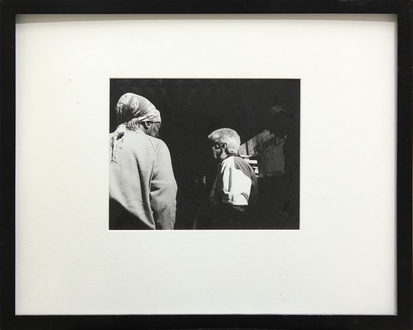 Photograph, Andres Cornalla, Mercado: Framed gelatin silver print, ''Mercado,'' 2005, by Andres Cornalla (Cuban, 20th century), artist title stamp verso, sight'' 21''h x 17''w, overall: 17.25''h x 21.25''w