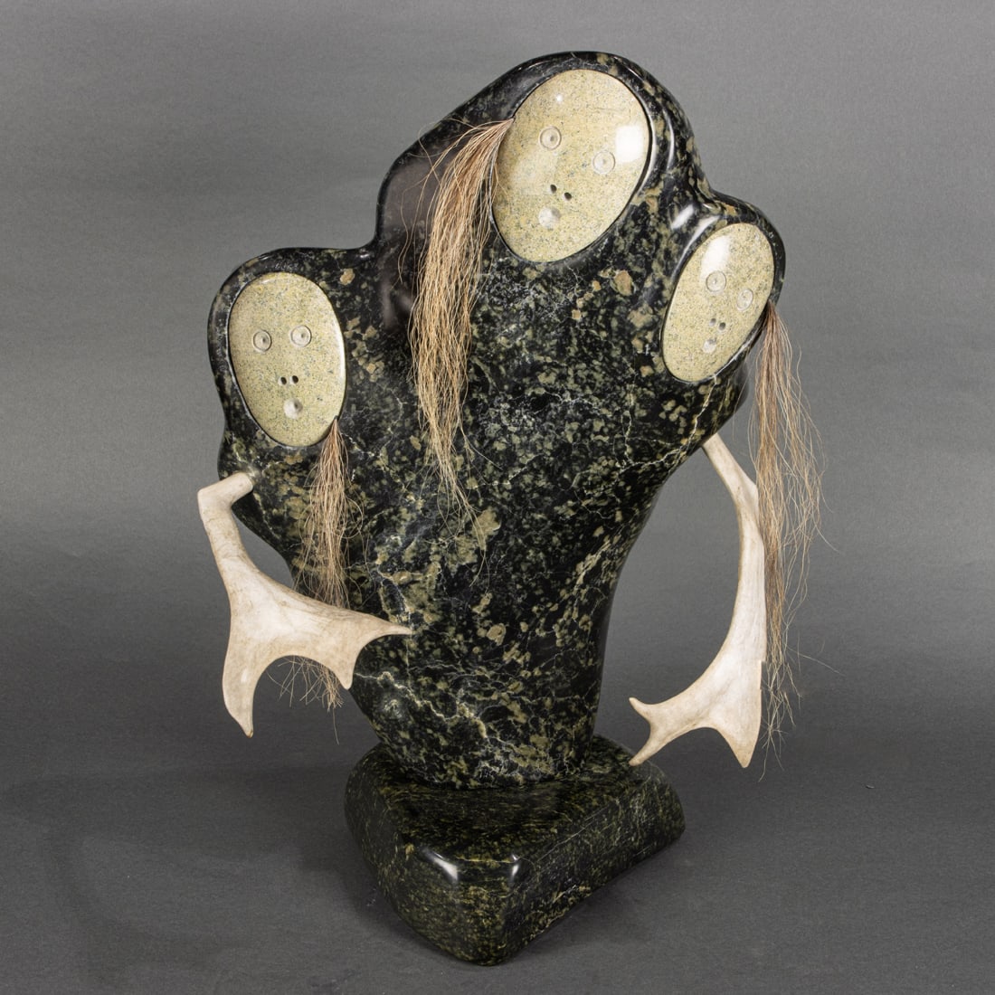 A Matiusie Iyaituk inlaid stone (1 of 5)