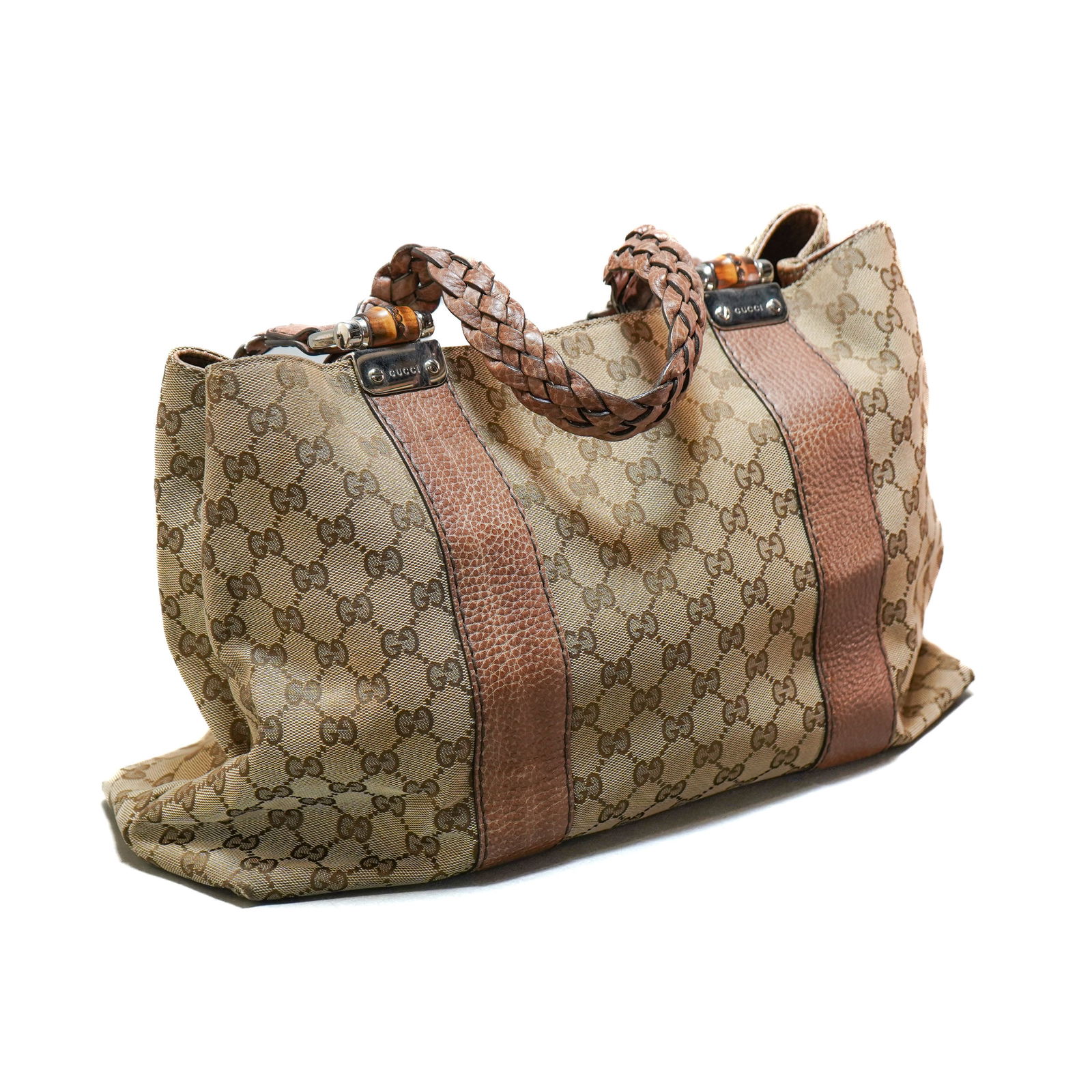 Gucci Monogram Canvas Handbag (1 of 5)