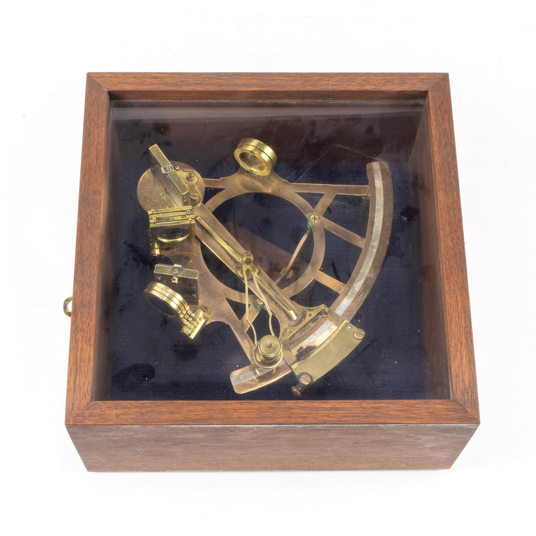An English brass sextant (1 of 4)