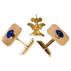 A group of 14k gold jewelry