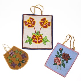 Three Plains beaded bags