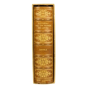 Cosway style binding. Gribble, Francis. Rousseau and the Women He Loved. London: Eveleigh Nash,