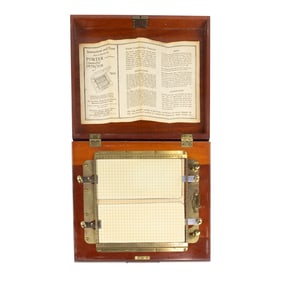 A rare Porter counterfeit currency detector in box, patent holder Thomas L. Porter, Chicago, IL,