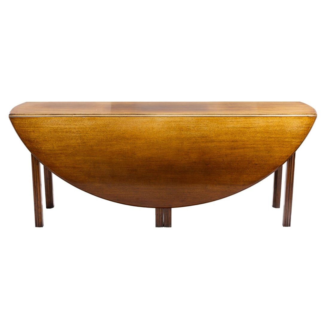 An Irish George III style mahogany wake table, 77?l (1 of 6)