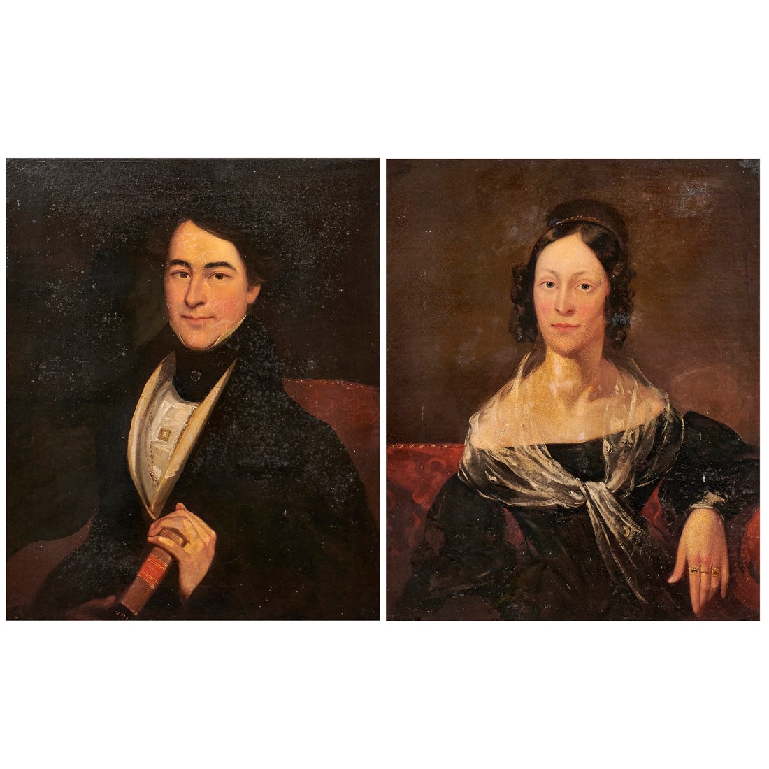 Paintings, American School (19th century) (1 of 3)