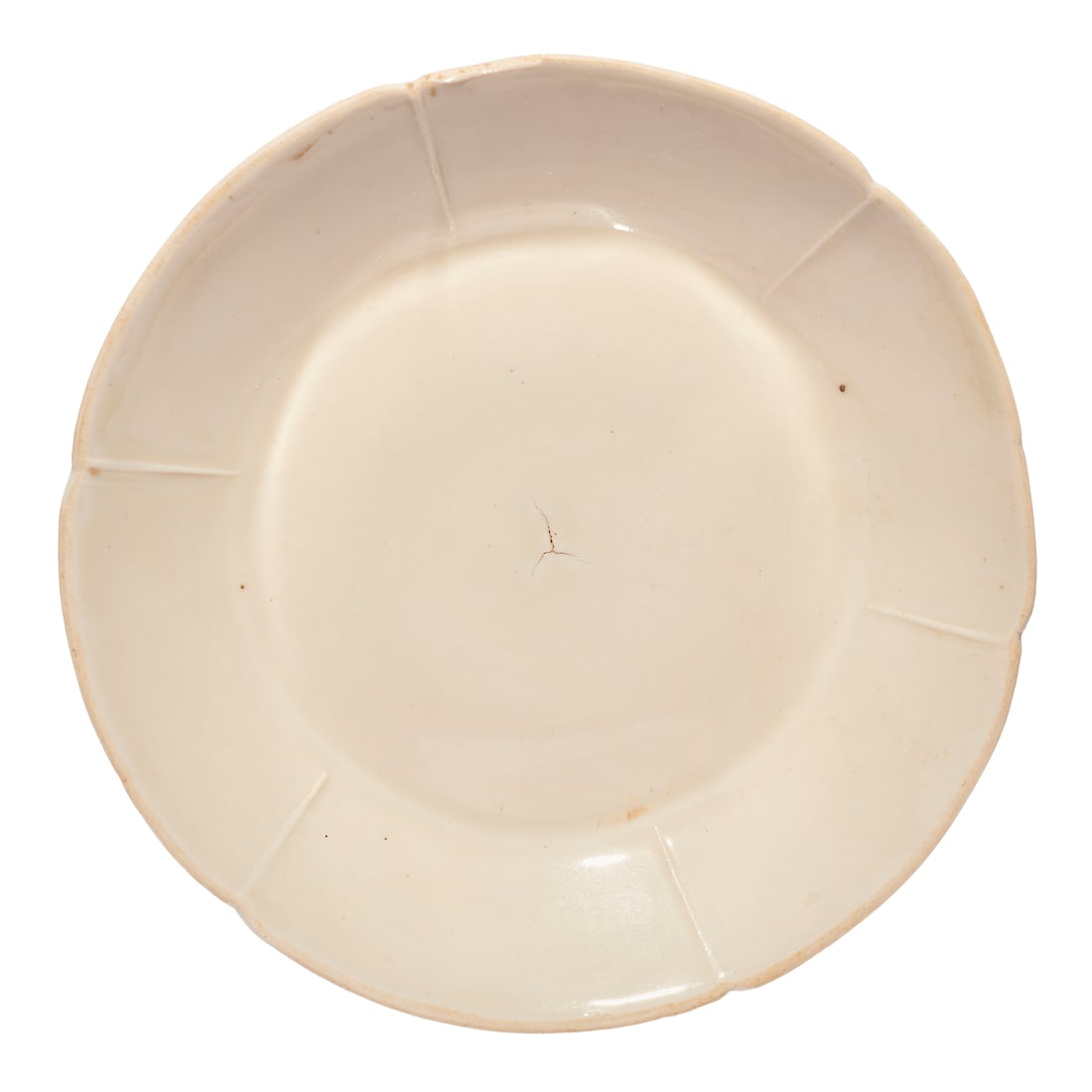 Chinese Dingyao type foliate dish (1 of 2)