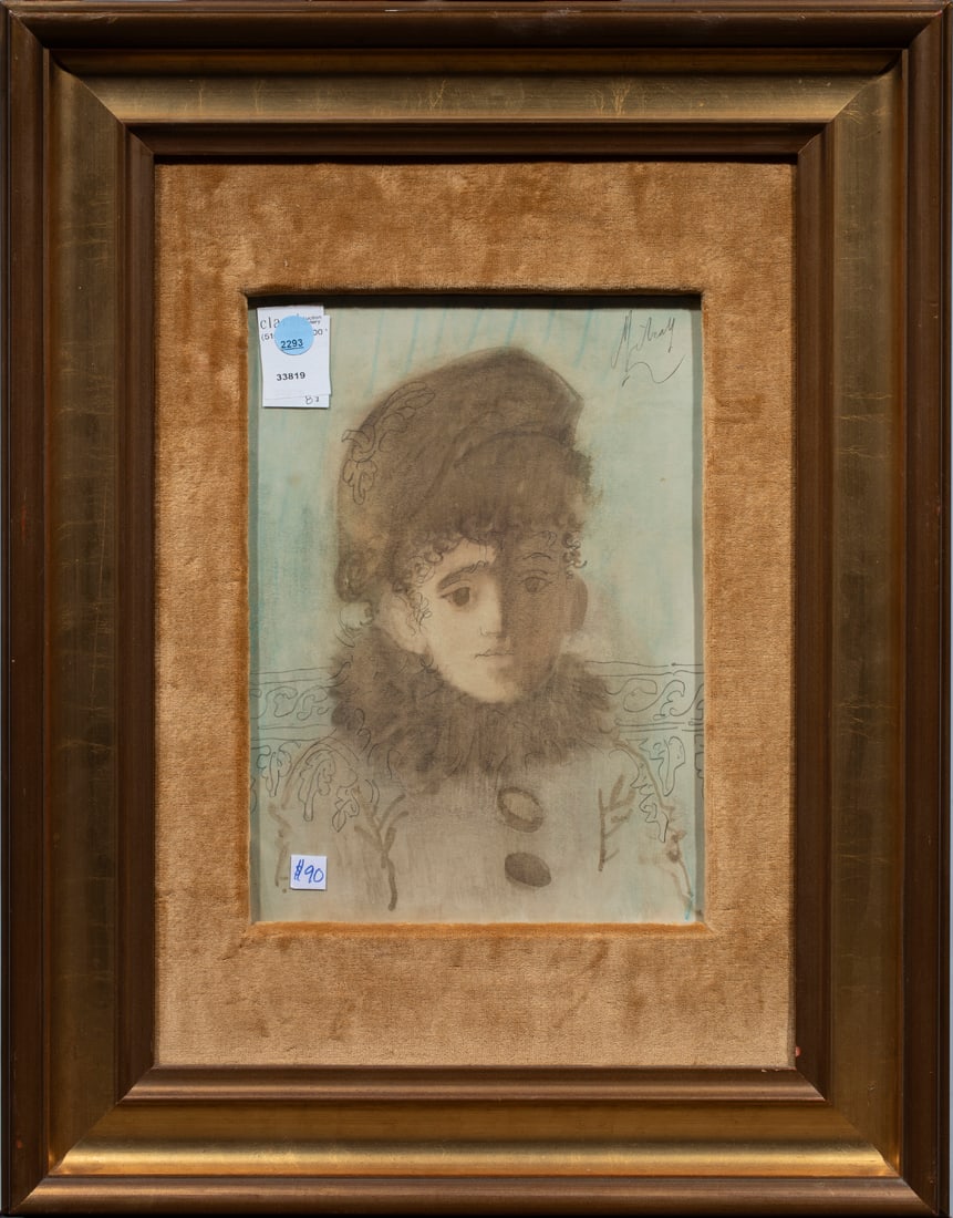 Work on paper, French School (20th century) (1 of 1)