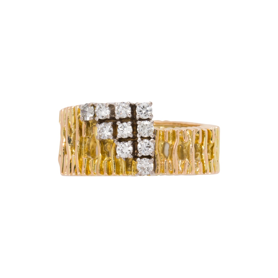 A diamond and 14k gold ring (1 of 2)