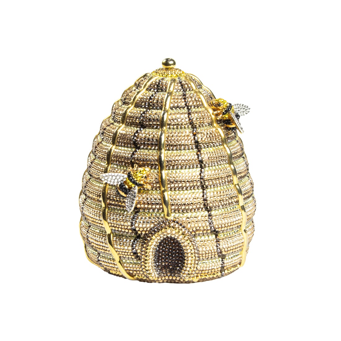 A Judith Leiber Beehive minaudiere clutch bag (1 of 5)